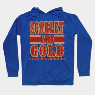 SF LYFE Scarlet and Gold Hoodie